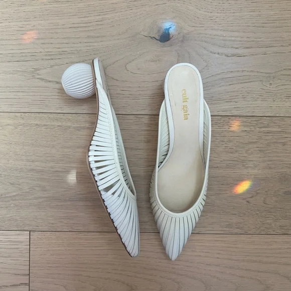 Cult Gaia Women's Alia Ball Heel Mules - Picture 1 of 7